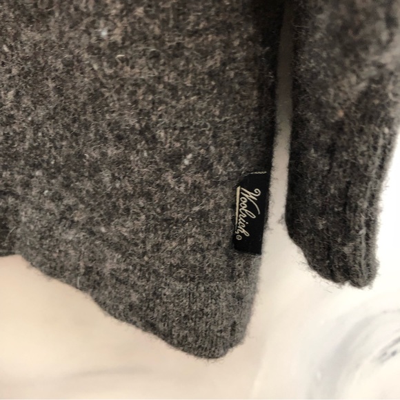 Woolrich gray wool blend pull on sweater - Picture 6 of 7